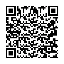 QR-code voor telefoonnummer +2693833070