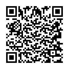 Codice QR per il numero di telefono +2693833072