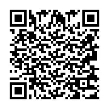 Código QR para número de telefone +2693833082