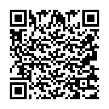 Kod QR dla numeru telefonu +2693833083