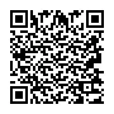 Codice QR per il numero di telefono +2693833093