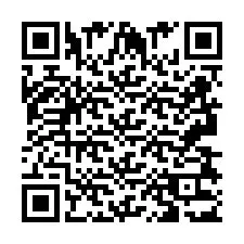 Kod QR dla numeru telefonu +2693833109