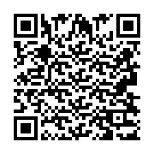 QR-code voor telefoonnummer +2693833127