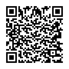 QR код за телефонен номер +2693833136