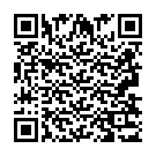 Código QR para número de teléfono +2693833165