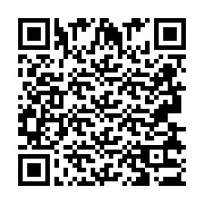 QR код за телефонен номер +2693833283