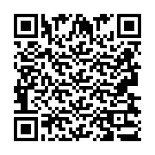 QR-koodi puhelinnumerolle +2693833307