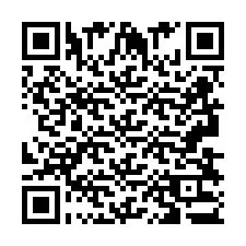 QR-code voor telefoonnummer +2693833325