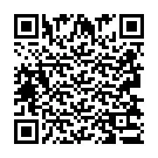 Codice QR per il numero di telefono +2693833392