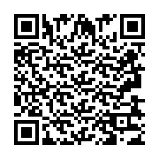 QR-koodi puhelinnumerolle +2693833400