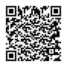 QR-koodi puhelinnumerolle +2693833442