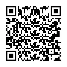 QR-код для номера телефона +2693833455