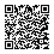 QR код за телефонен номер +2693833488