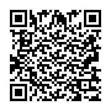 QR код за телефонен номер +2693833505