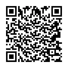 Codice QR per il numero di telefono +2693833517