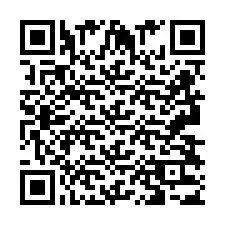 QR-koodi puhelinnumerolle +2693833529