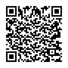 Kod QR dla numeru telefonu +2693833534