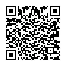 Kod QR dla numeru telefonu +2693833536