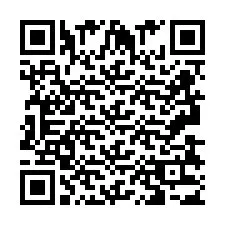 QR-code voor telefoonnummer +2693833541