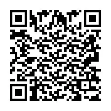 QR-koodi puhelinnumerolle +2693833559