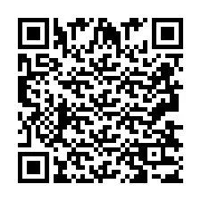 Código QR para número de telefone +2693833561