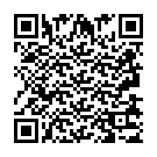 QR-code voor telefoonnummer +2693833580