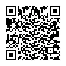 QR-code voor telefoonnummer +2693833589