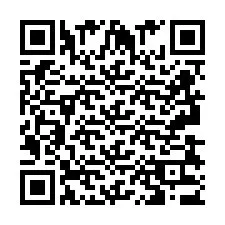 QR kód a telefonszámhoz +2693833604