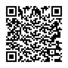 QR код за телефонен номер +2693833605