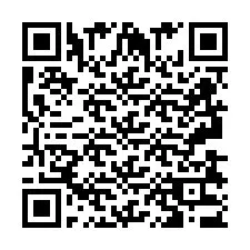 Código QR para número de telefone +2693833610