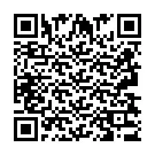 QR код за телефонен номер +2693833618