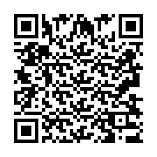 QR-Code für Telefonnummer +2693833621