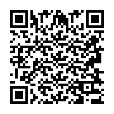 QR-koodi puhelinnumerolle +2693833622