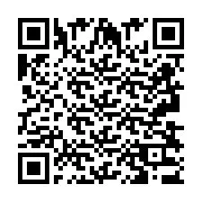 QR-code voor telefoonnummer +2693833624