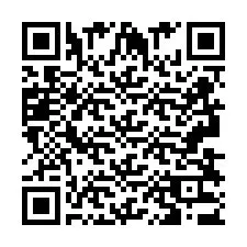 Código QR para número de teléfono +2693833625