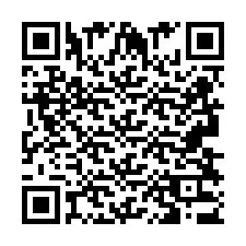 QR-Code für Telefonnummer +2693833627