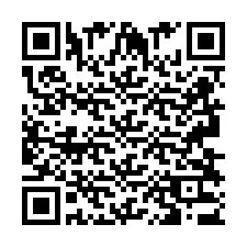 Kod QR dla numeru telefonu +2693833632