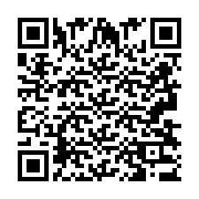 QR-koodi puhelinnumerolle +2693833635