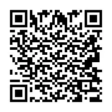 QR-code voor telefoonnummer +2693833637