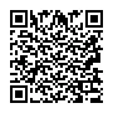 Código QR para número de teléfono +2693833645