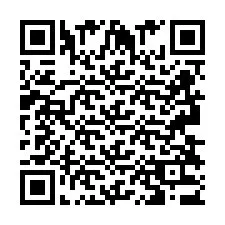 Código QR para número de telefone +2693833662