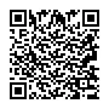 Código QR para número de telefone +2693833665