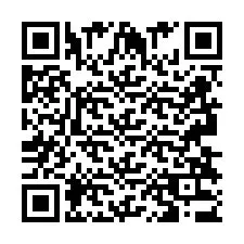 Código QR para número de telefone +2693833672