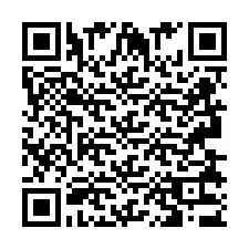 Código QR para número de telefone +2693833682