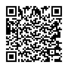 QR код за телефонен номер +2693833686