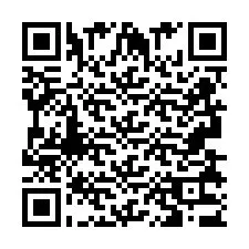 Código QR para número de teléfono +2693833687