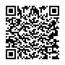 Codice QR per il numero di telefono +2693833693