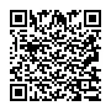 Codice QR per il numero di telefono +2693833721