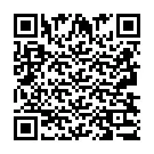 Codice QR per il numero di telefono +2693833724