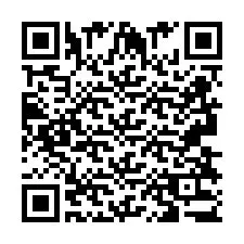 QR-koodi puhelinnumerolle +2693833763